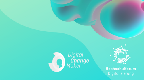 Call for DCM 26_(LinkedIn-Banner) - 2 Turquoise graphic with bubbles and Digital Forum lettering