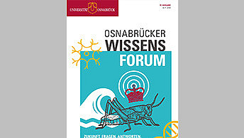 Illustration of the cover page of the Osnabrück Knowledge Forum brochure