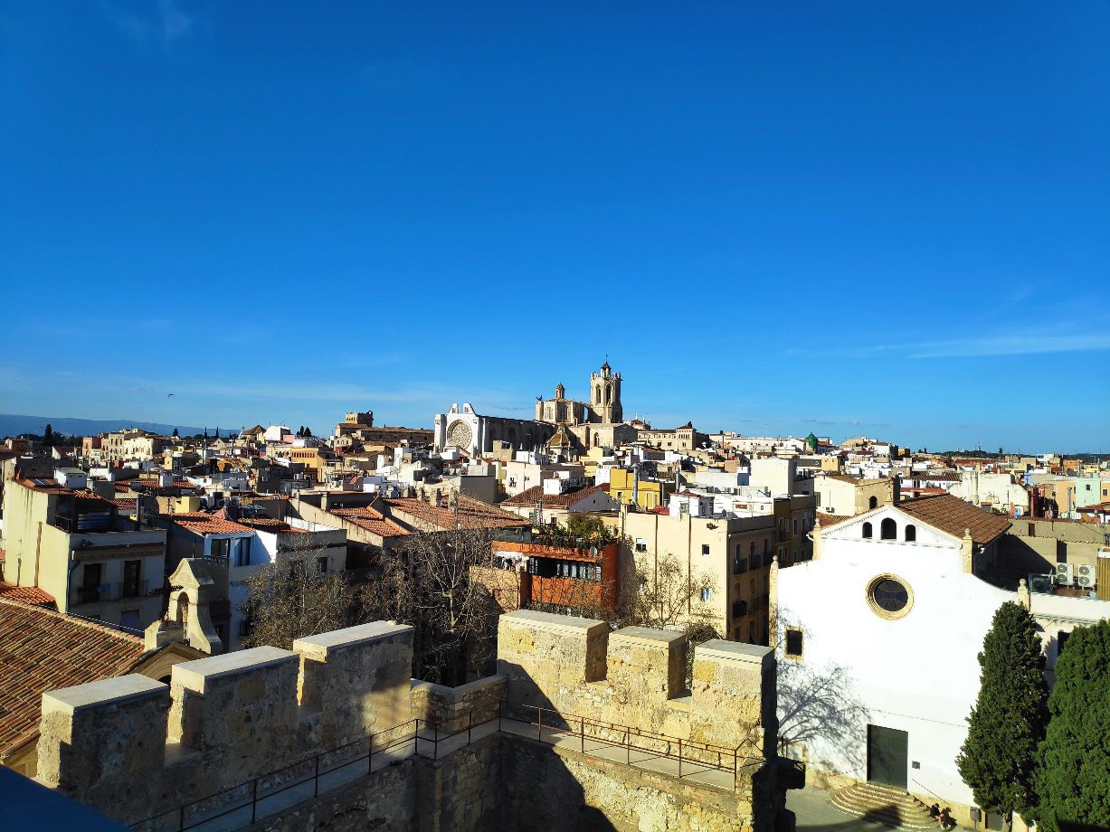 Blick über die Altstadt Tarragonas