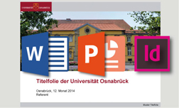 Symbolbild Dokumentvorlagen. Gestaltung: Universität Osnabrück/Anita Tiedtke
